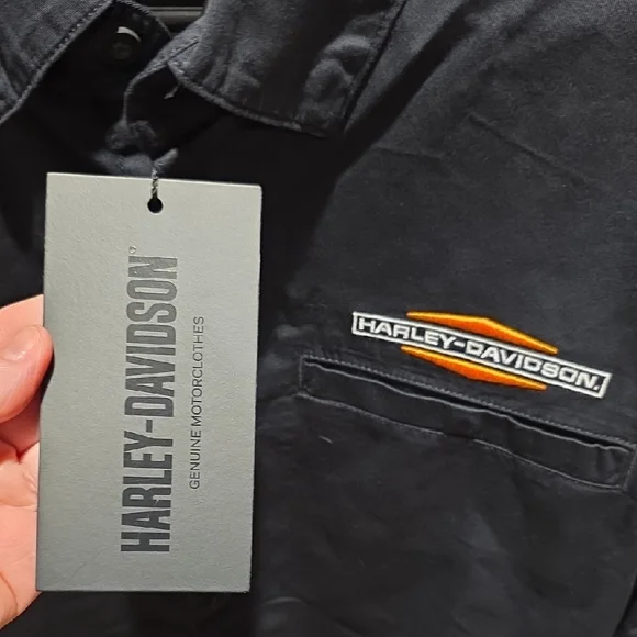 Harley-Davidson Button Shirt, Brand New With Tags. - Picture 5 of 5